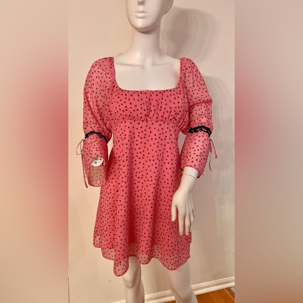 Miss Selfridge Pink Baby Doll Dress